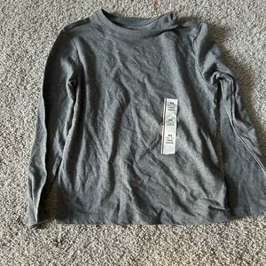 Cat & Jack XS Gray Longsleeve NWT